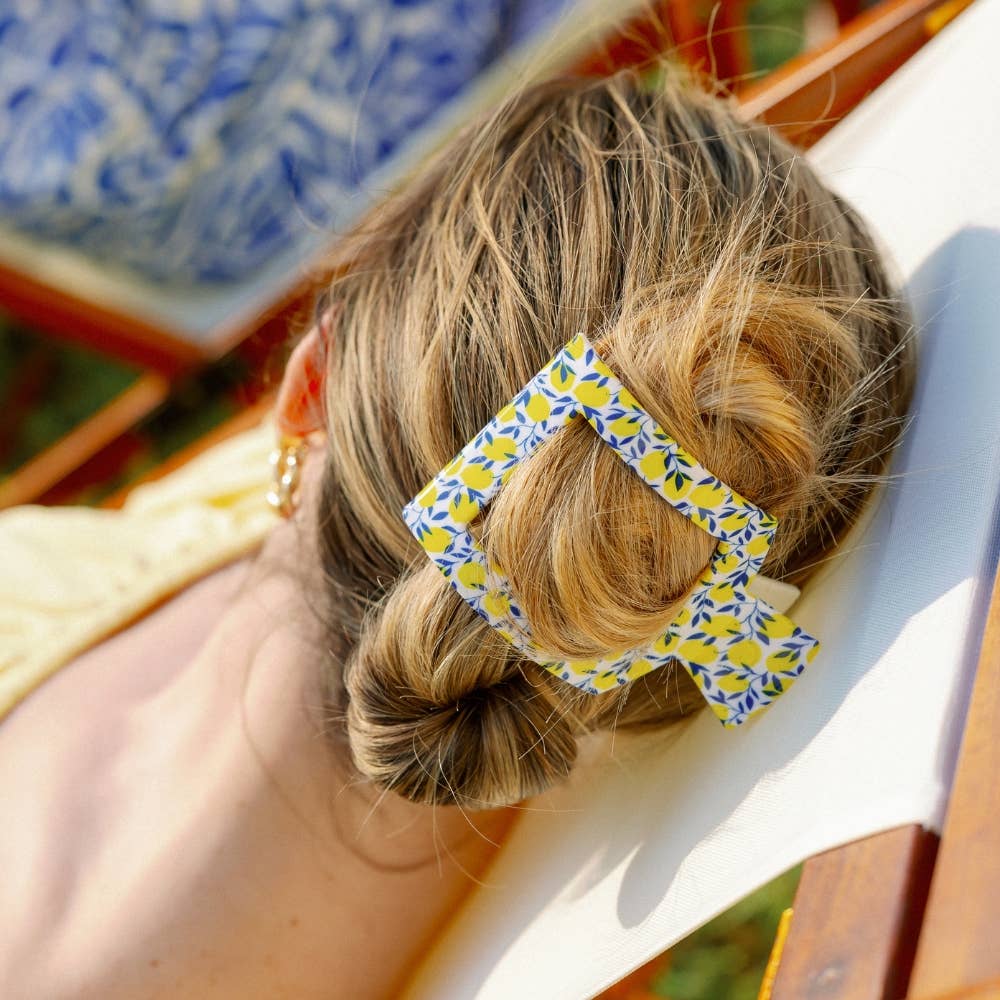 Limoncello Square Flat Clip