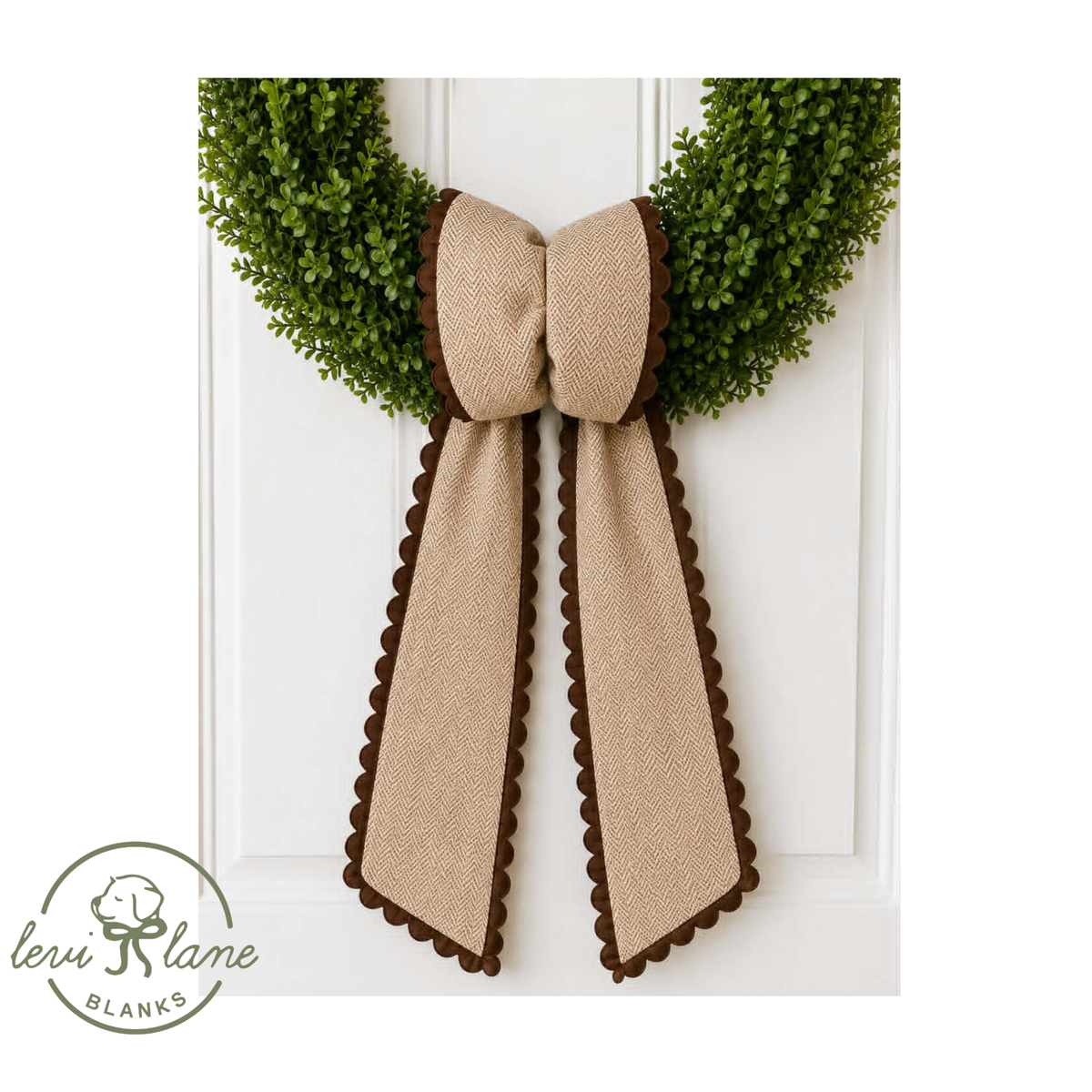 Fall Bow Wreath Sash Pre-Order - CAPPED - ETA End of August