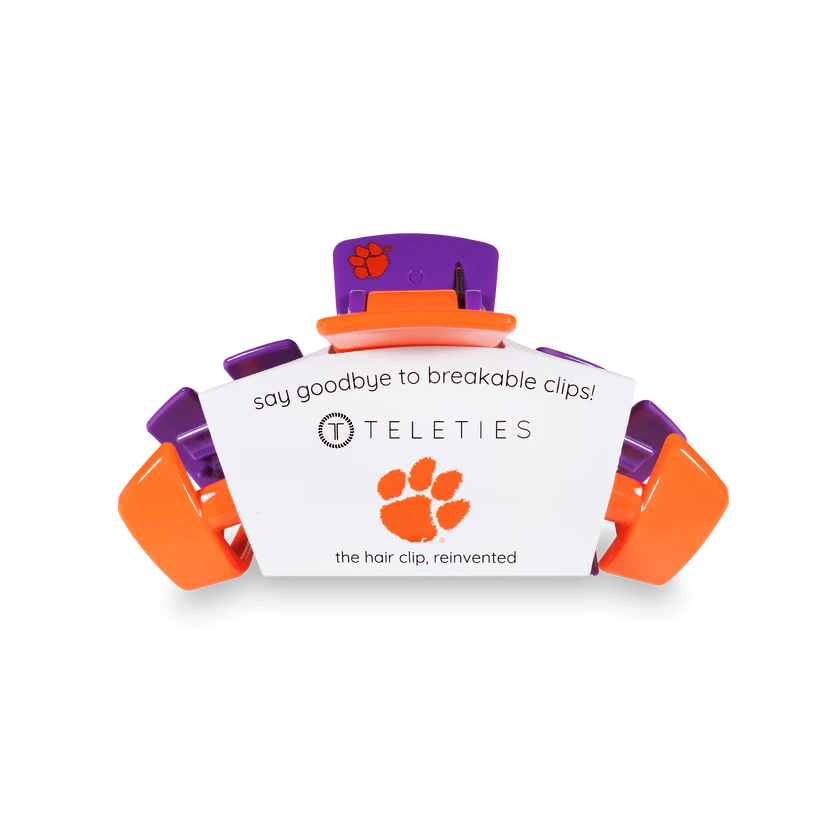 Clemson University Classic Claw Clip