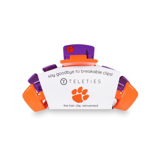 Clemson University Classic Claw Clip