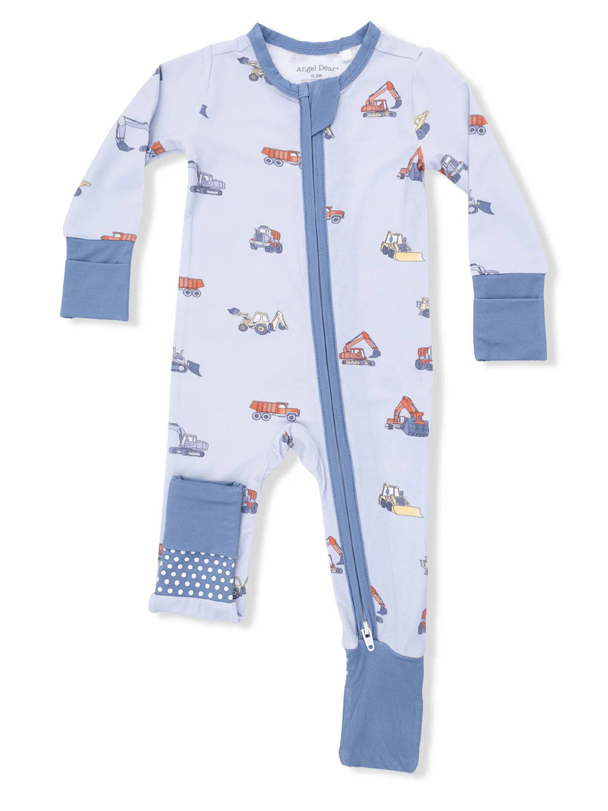 Construction Vehicles - Convertible Romper