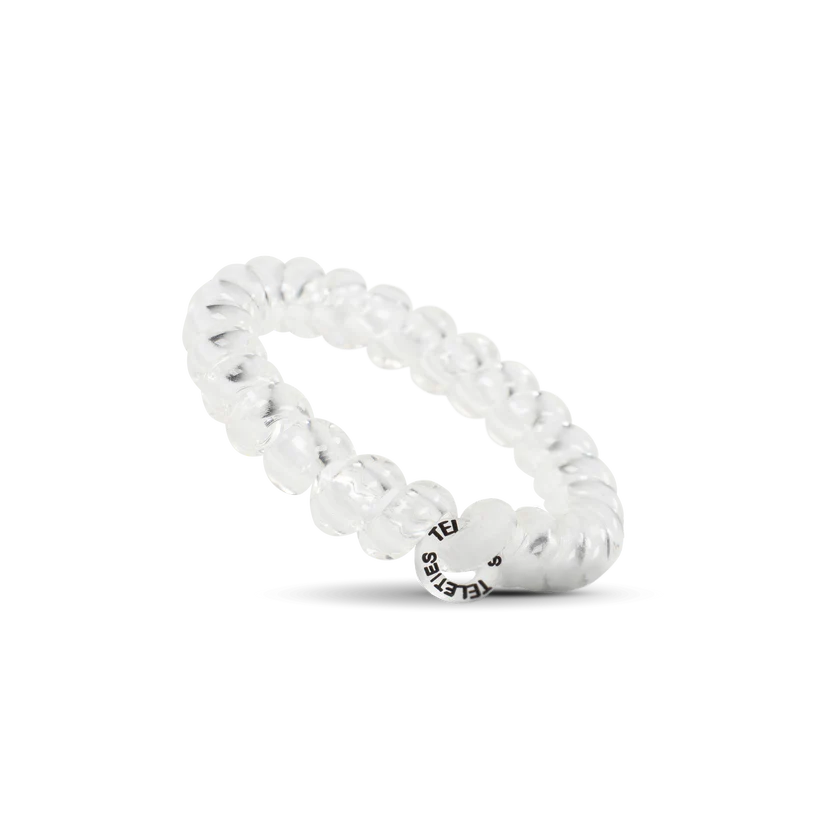Crystal Clear Large Hair Ties