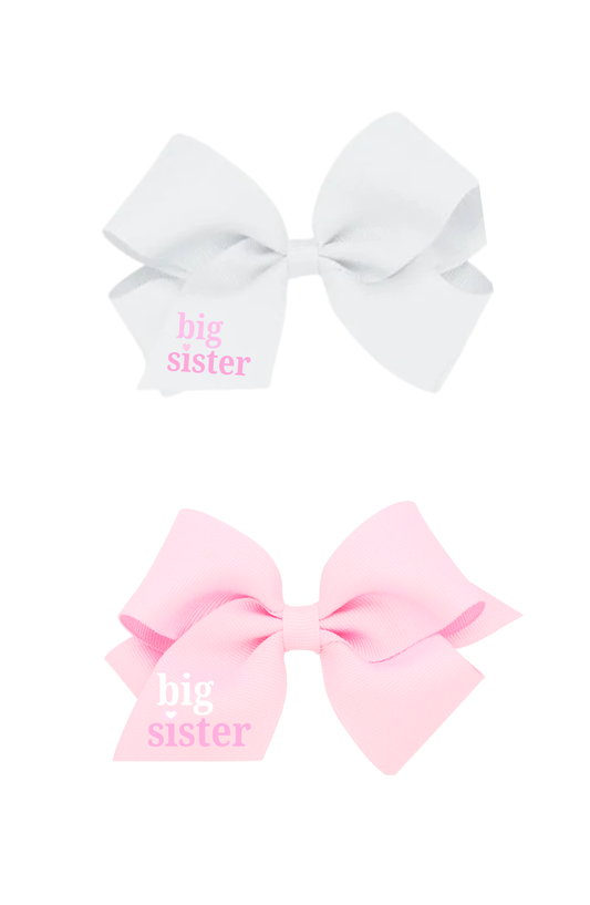 Big Sister Hair Bow