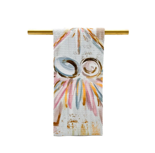 Pastel Baby Jesus Tea Towel - Christmas Hand Towel