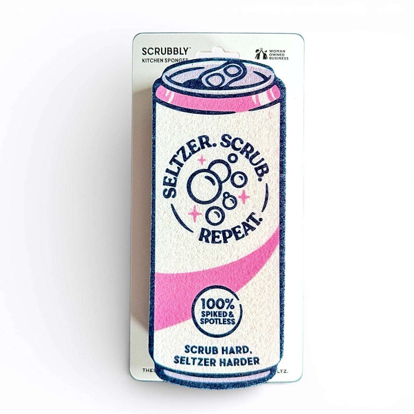 Seltzer Scrubbly - Pink