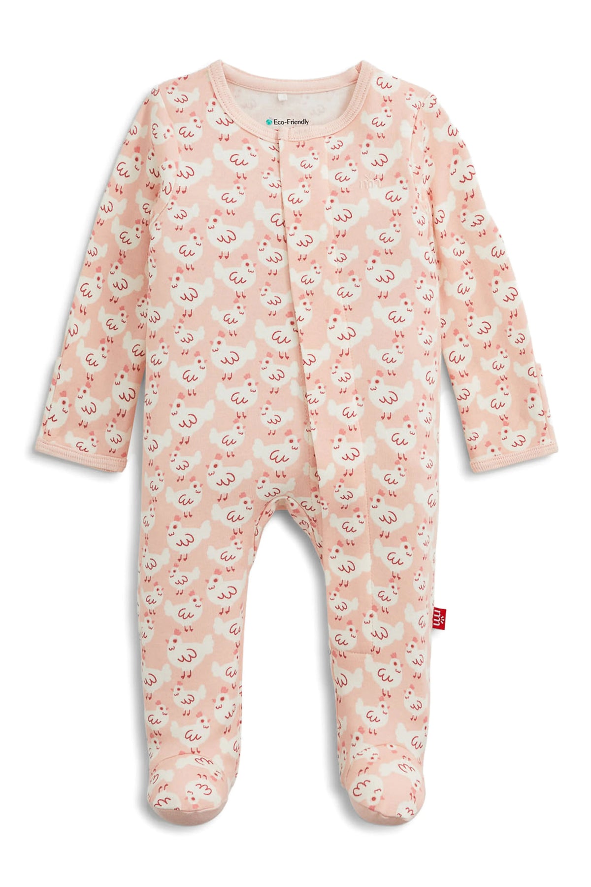 Chicken Organic Cotton Magnetic Footie