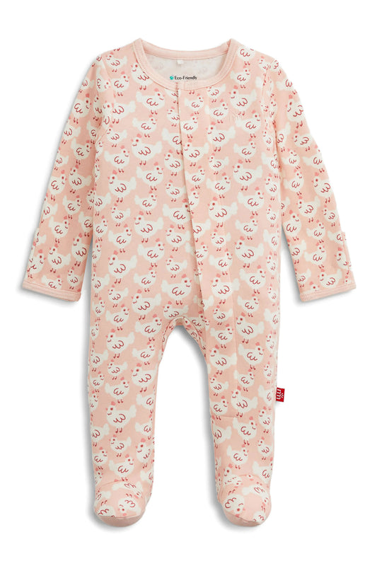 Chicken Organic Cotton Magnetic Footie