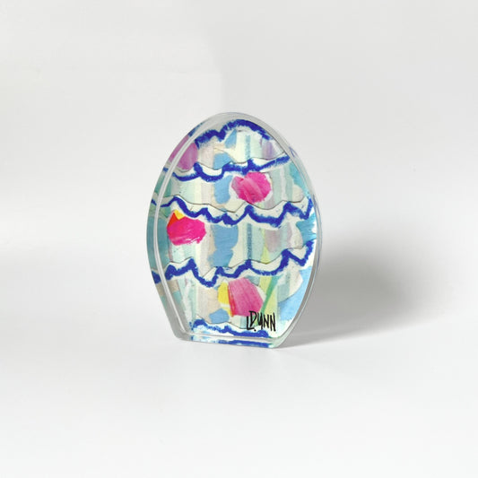 Bitty Dots and Scallops Easter Egg