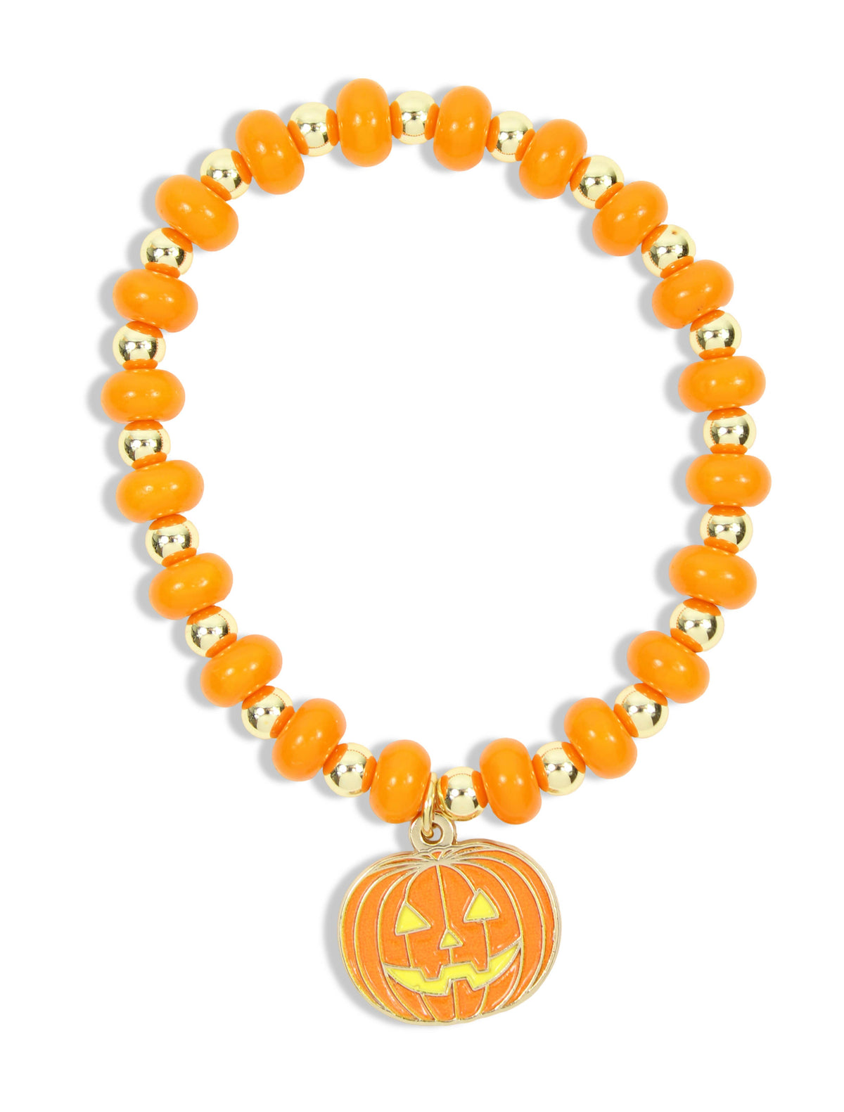 Annie Stretch Bracelet - Jack-O-Lantern