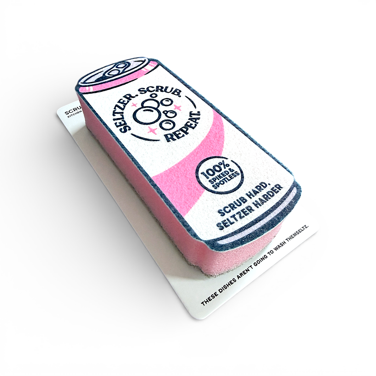 Seltzer Scrubbly - Pink