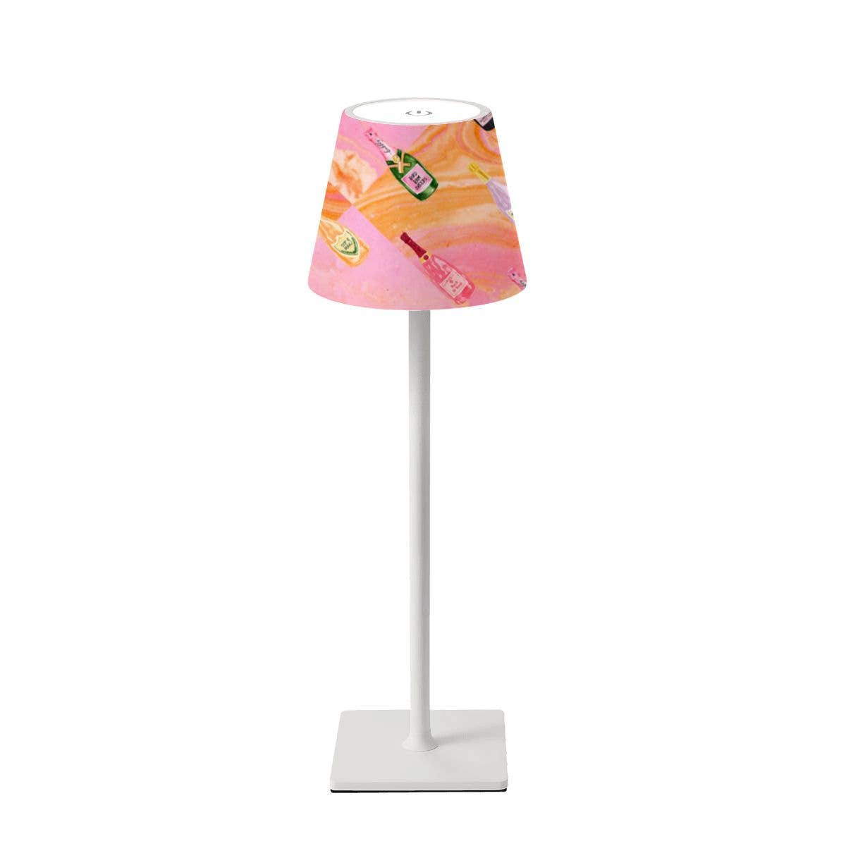 Champagne Mahjong LED Table Lamp – Poppin’ Bottles Pattern