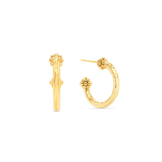 Berry Slice Small Hoop Earrings