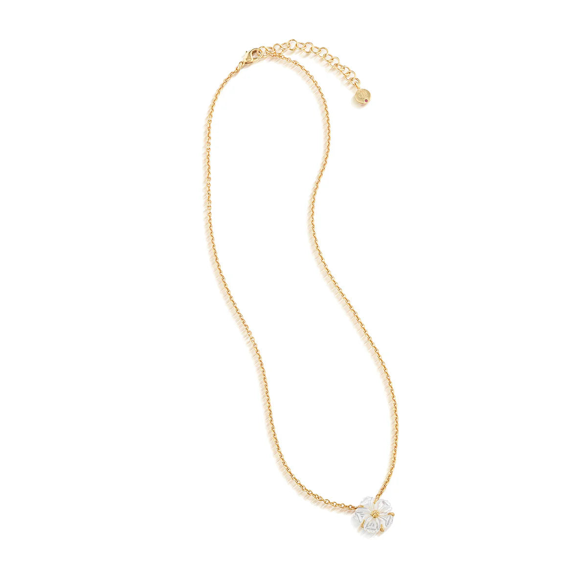 Mermaid Garden Petite Station Necklace - MOP
