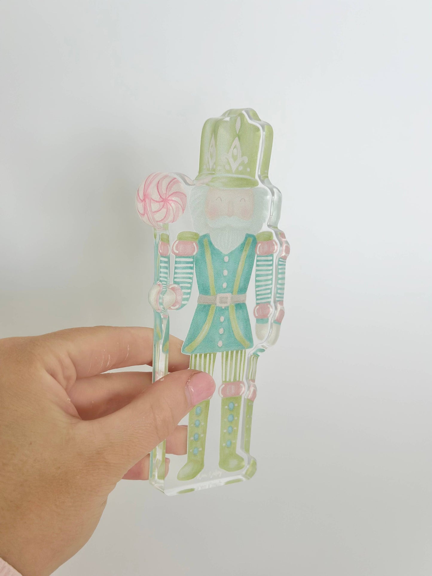 Acrylic Nutcracker -  Ornament, Mini, Large 