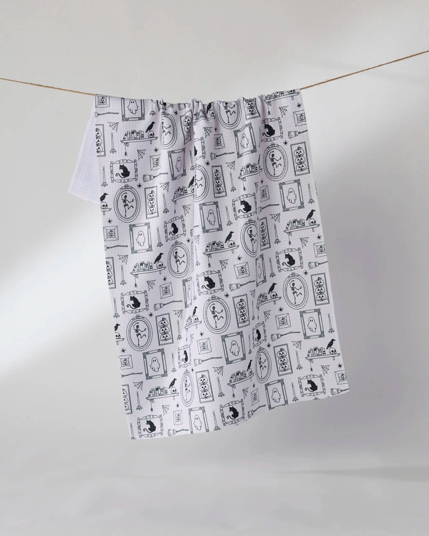 Haunted Gallery Tea Towel
