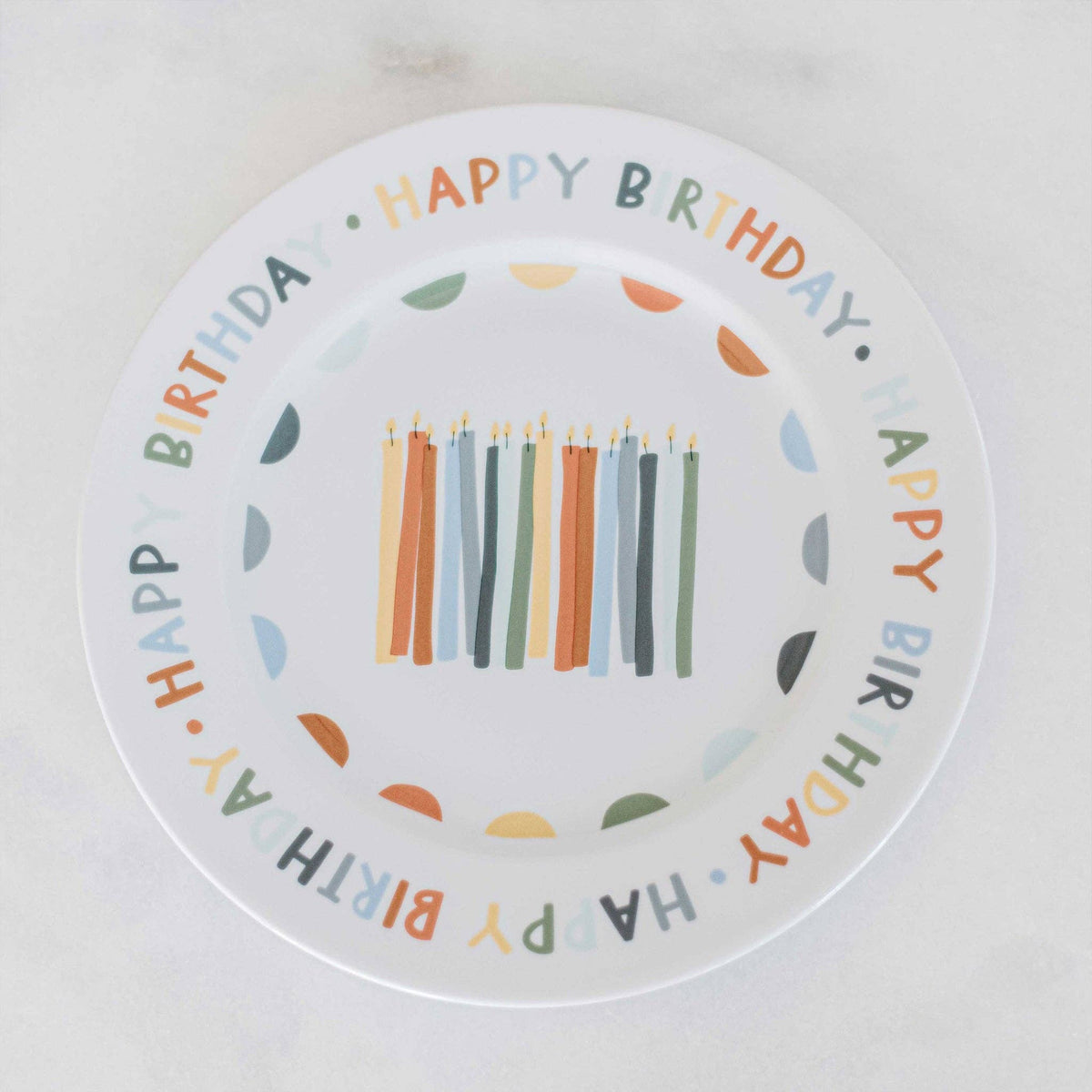 Birthday Celebration Plate – Reusable Ceramic Keepsake