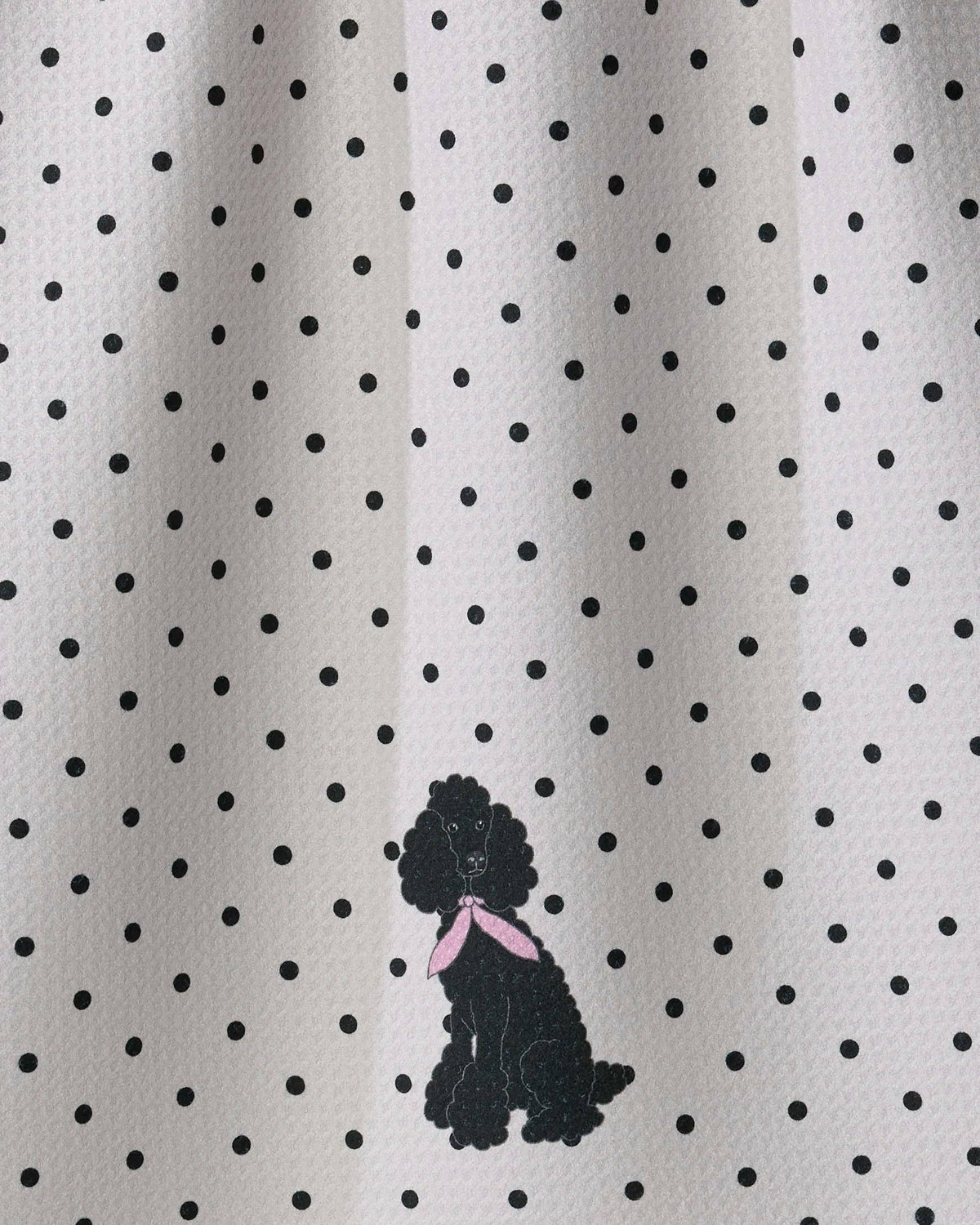 Poodle Charm Tea Towel