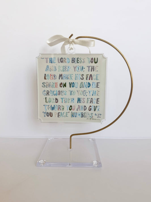 "Numbers" Ornament
