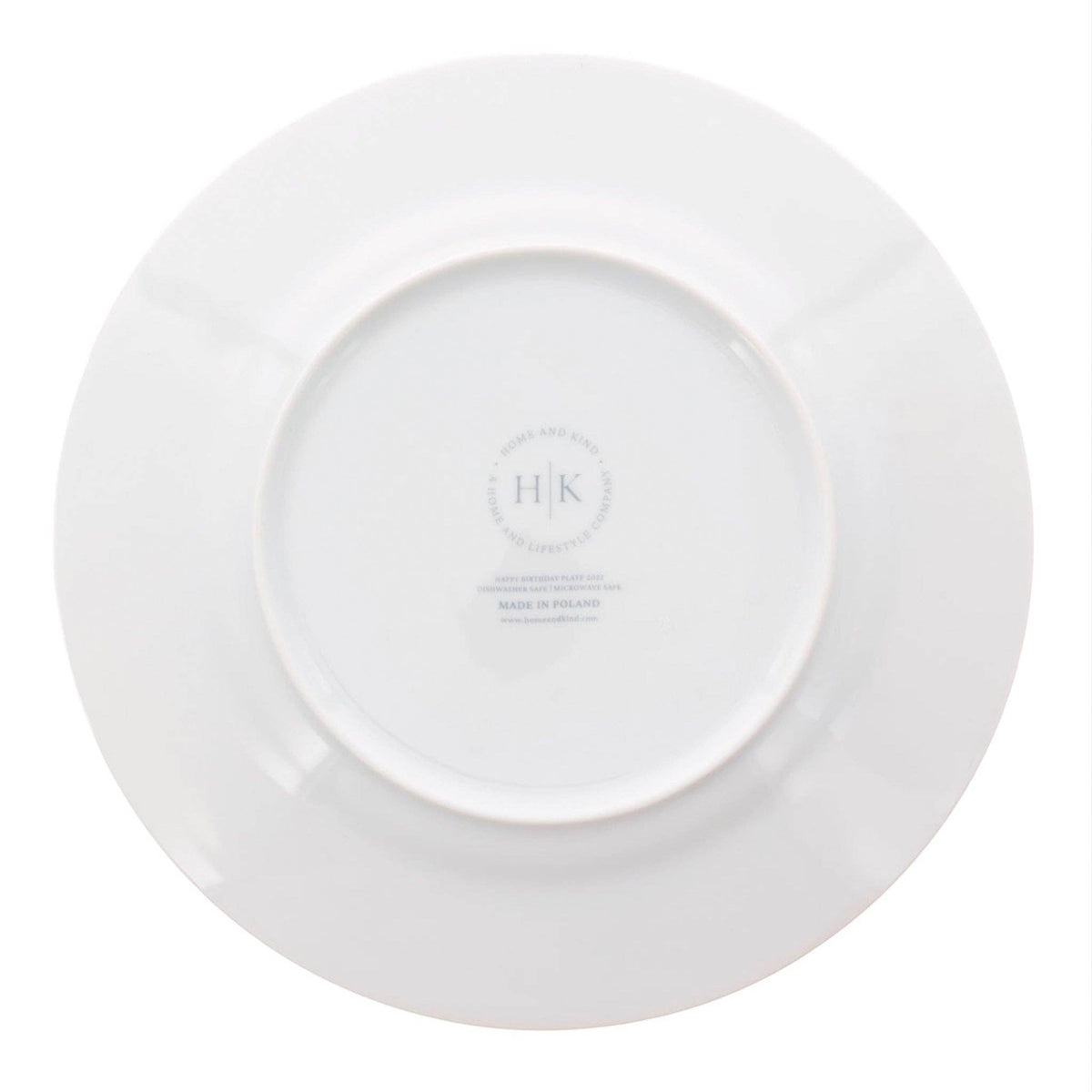 Birthday Celebration Plate – Reusable Ceramic Keepsake