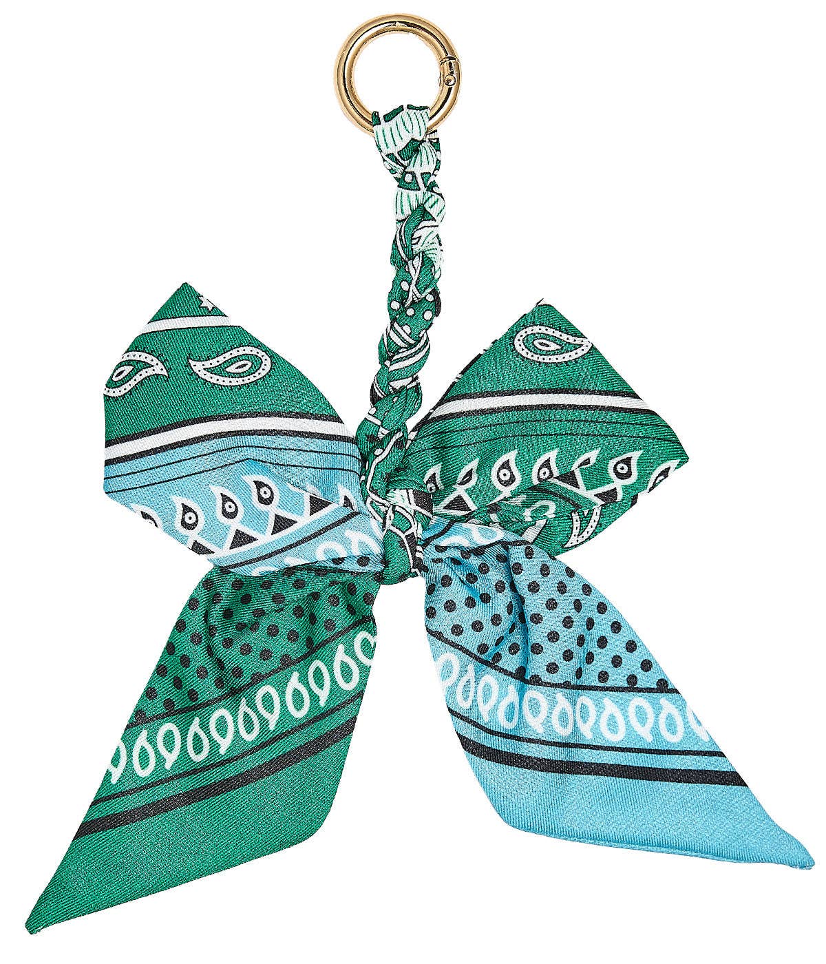 Megan Scarf Keychain  Bag Charm