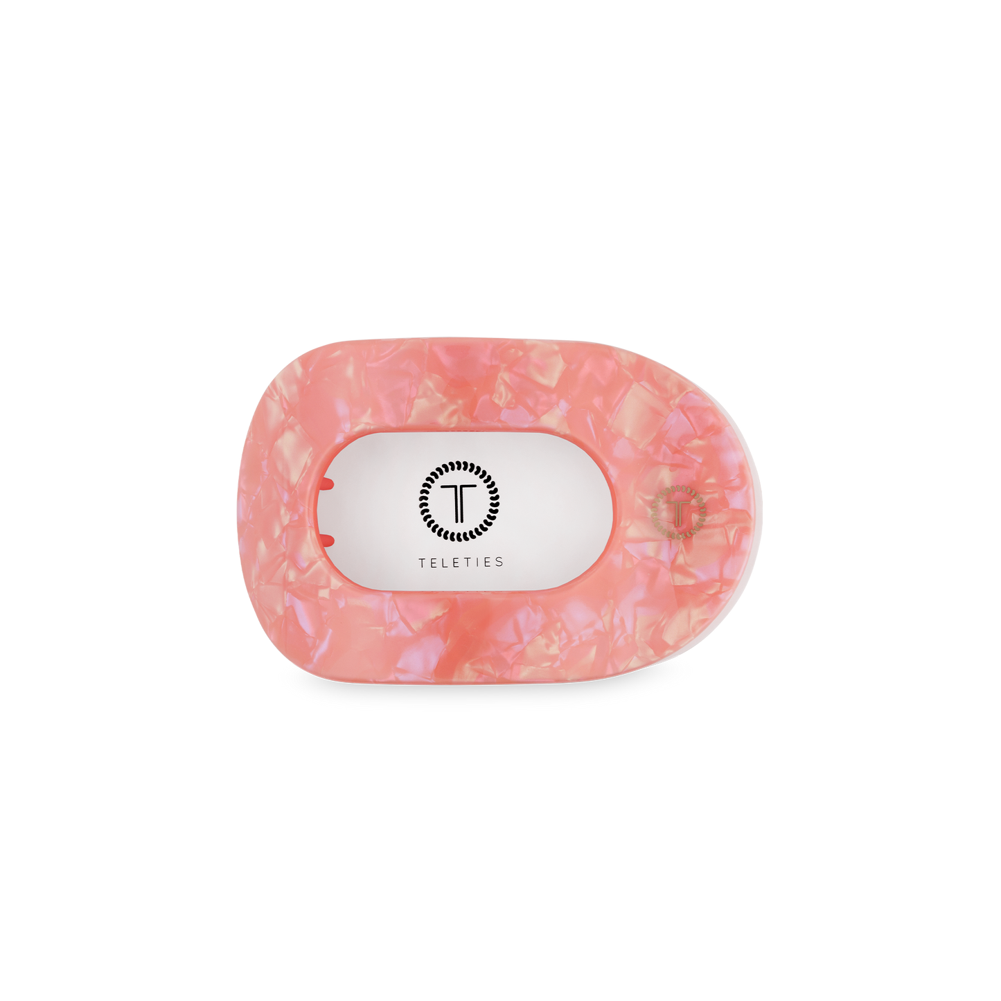 Flat Round Hair Clip | Small | Dreamsicle