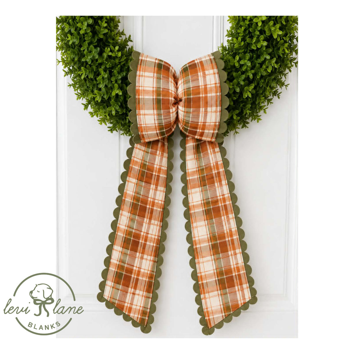 Fall Bow Wreath Sash Pre-Order - CAPPED - ETA End of August