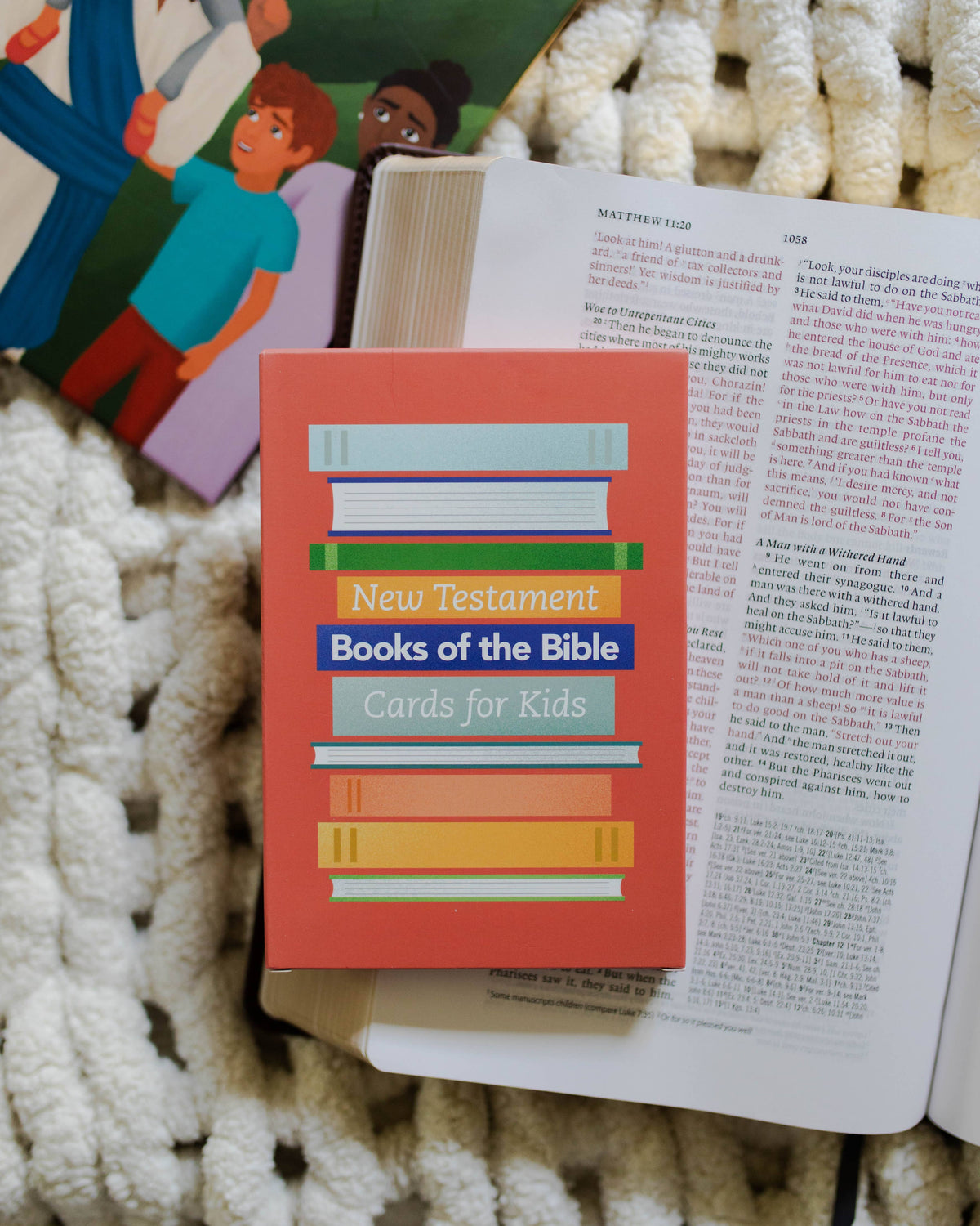 New Testament Books of the Bible Cards for Kids