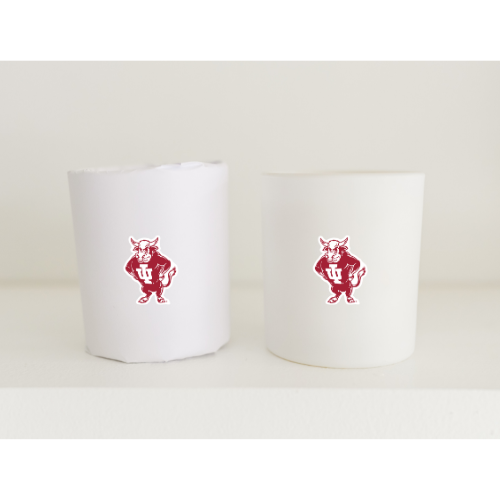 Collegiate Illustrated Glass 10 oz Soy Candle