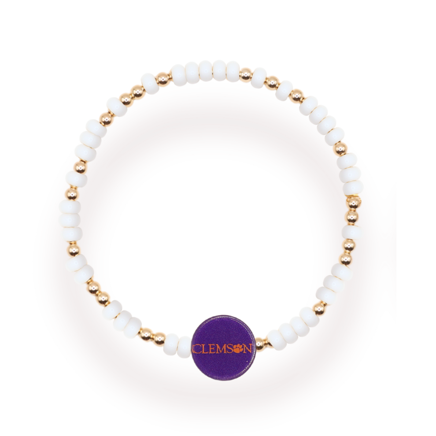 Clemson/Tigers Logo Bracelet