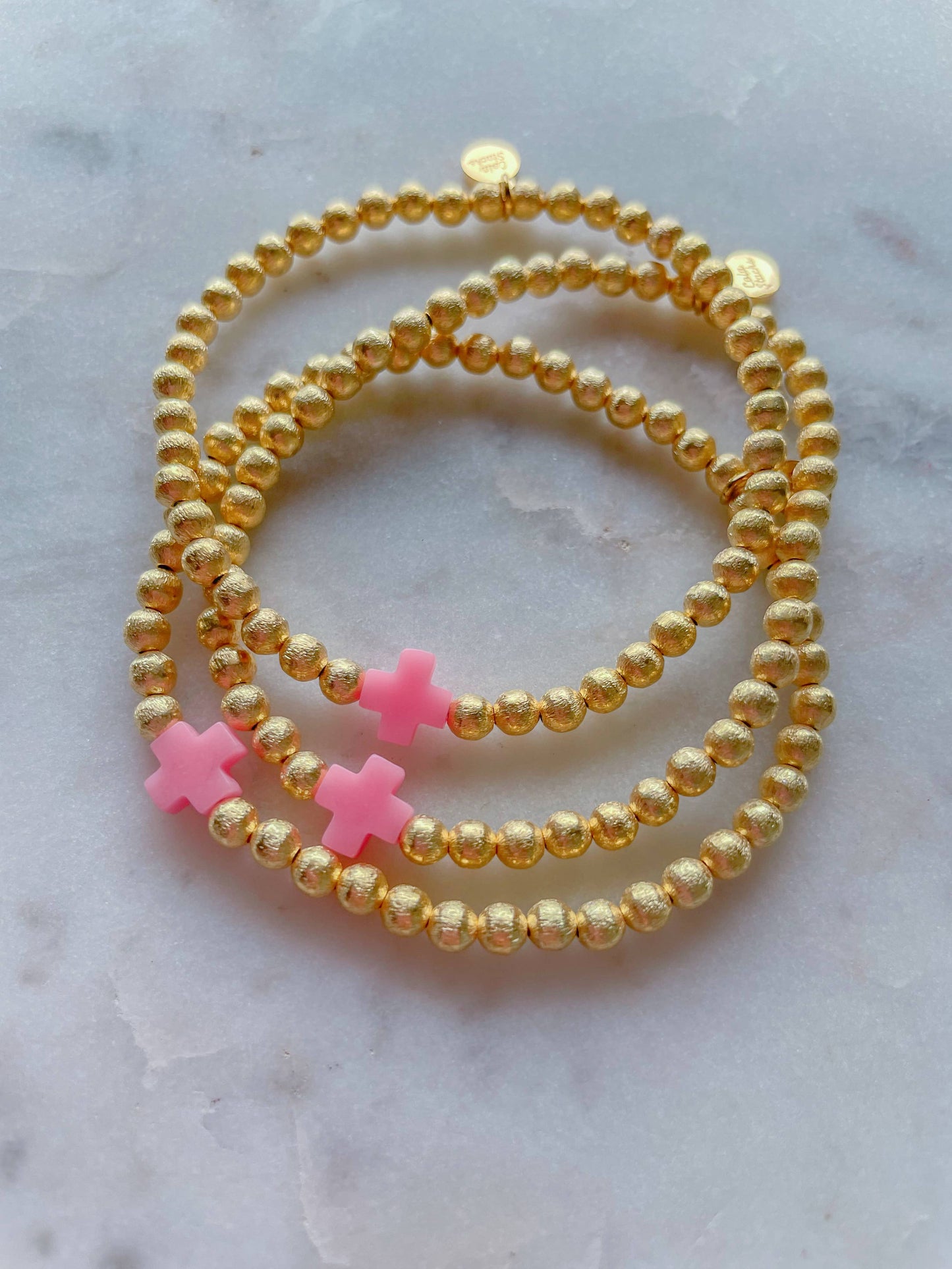 Colored Cross Bracelet