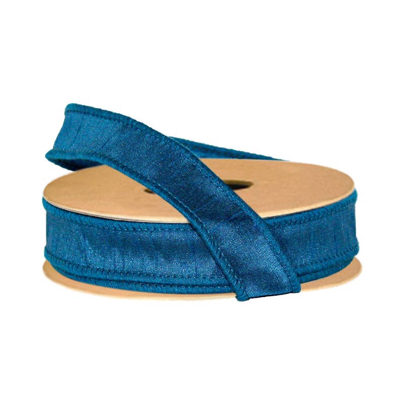 1" Wired Dupioni Ribbon | 10 Yards