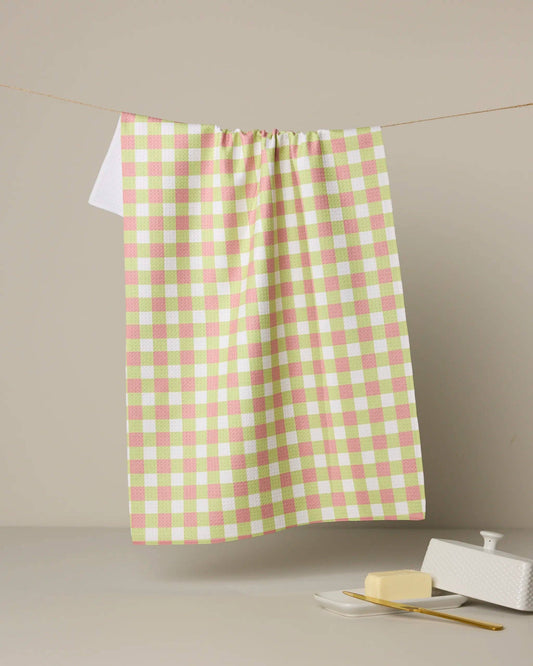 Mariquita Gingham Tea Towel
