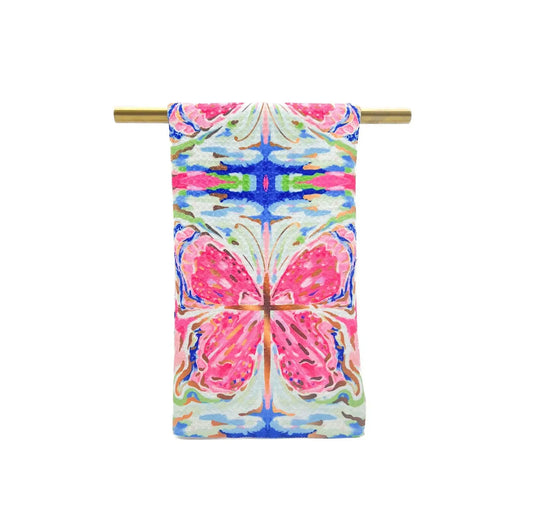 Jewel Kaleidoscope Butterfly Tea Towel