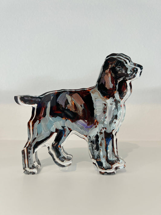 English Springer Spaniel Acrylic Block