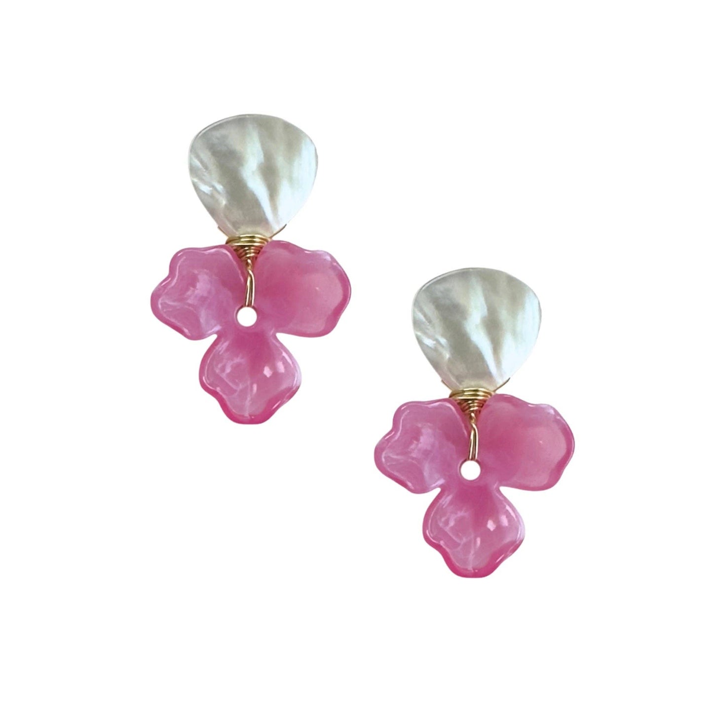 Trillium Drop Earrings