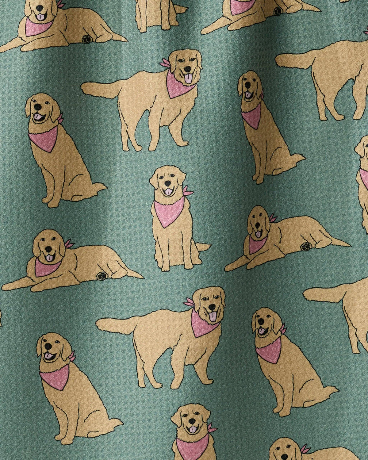 Golden Days Tea Towel