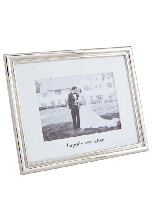 5x7 Happily Metal Frame