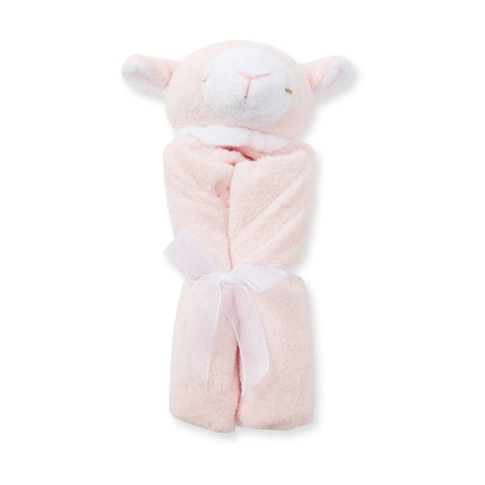 Pink Lamb Lovie Blanket