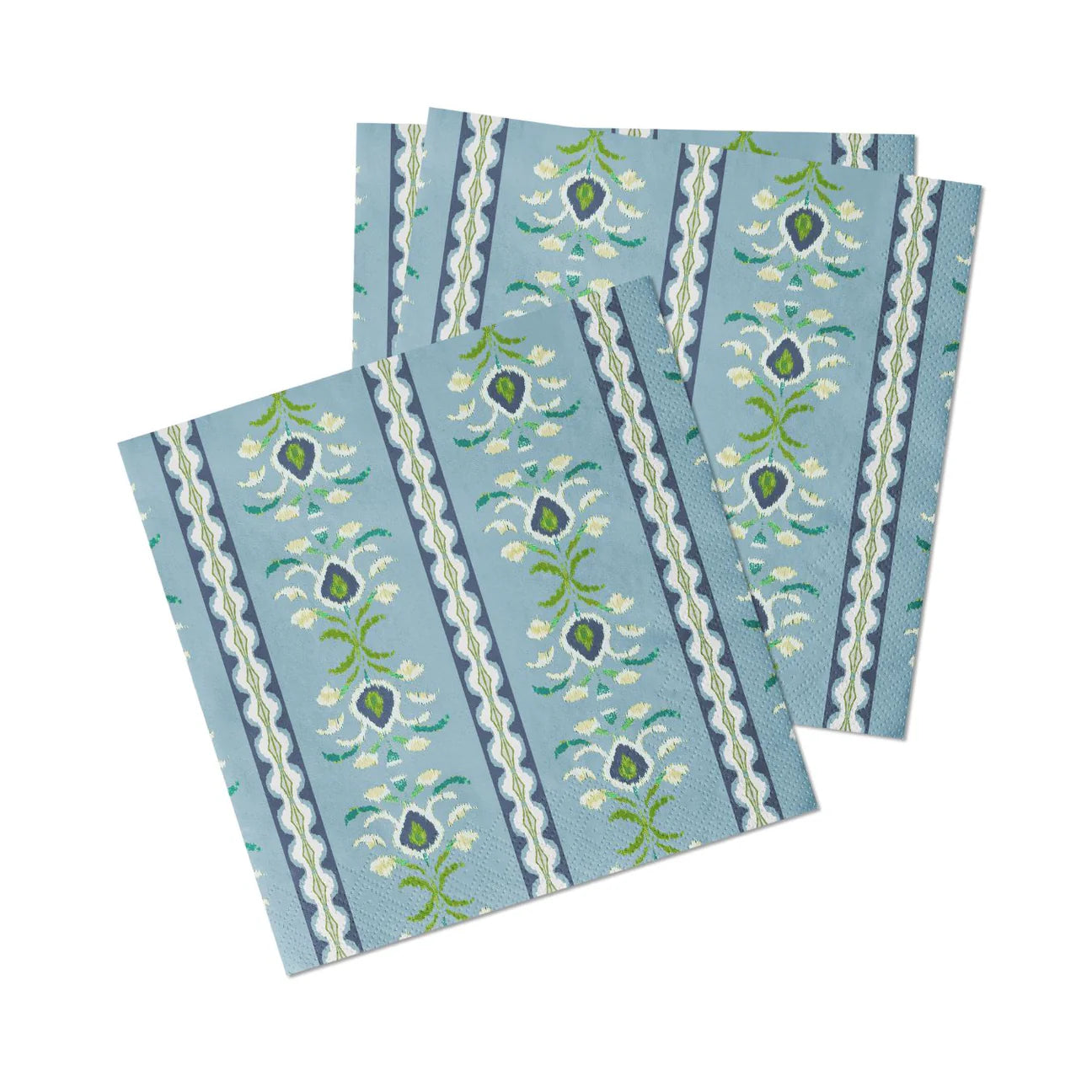 Rosemary Stripe Cocktail Napkins