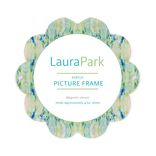 Wintergreen Acrylic Round Picture Frame