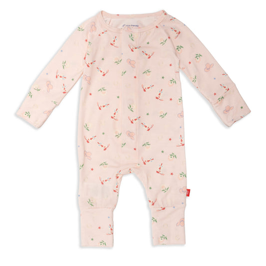 Rodeo Drive Pink Magnetic Coverall
