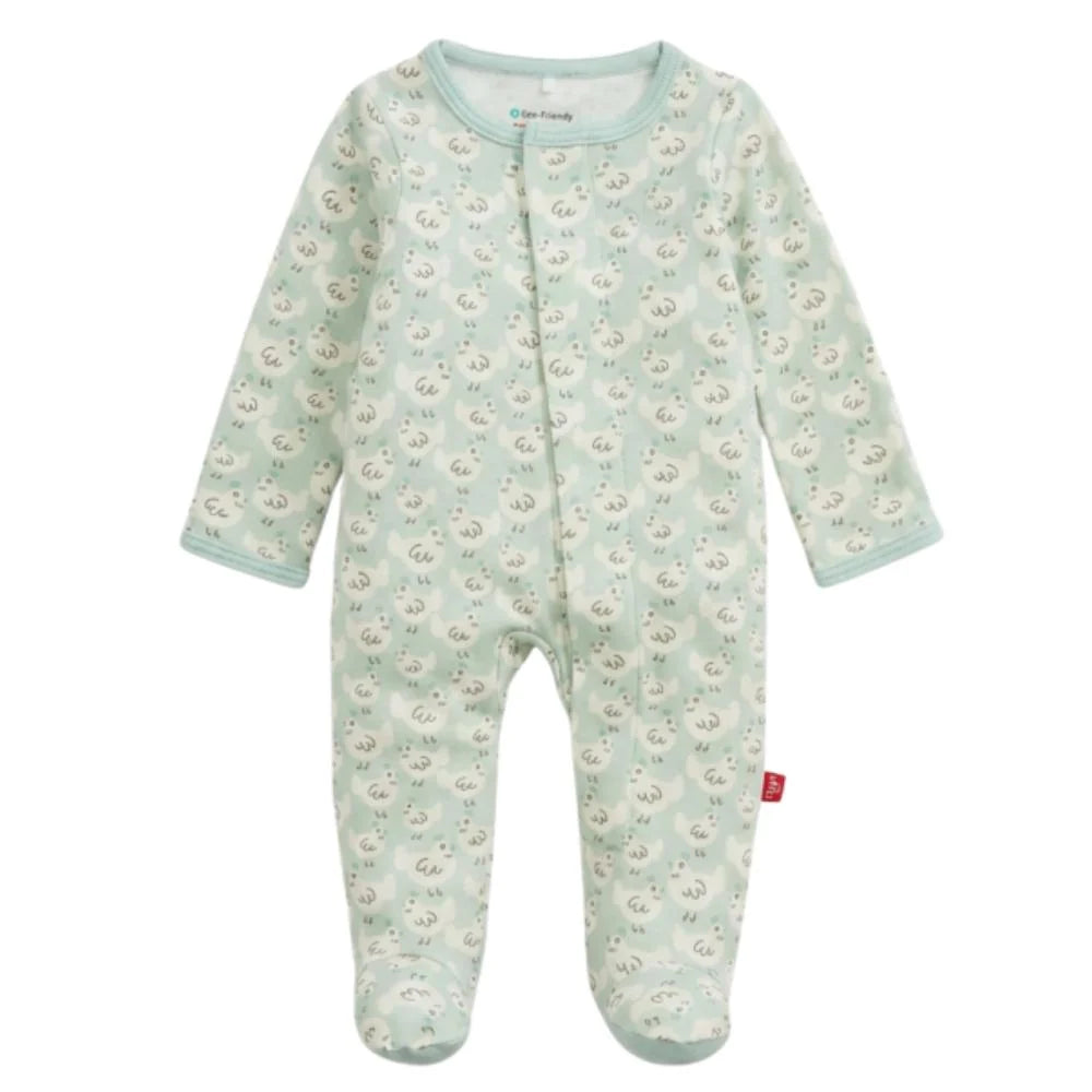 Chicken Organic Cotton Magnetic Footie