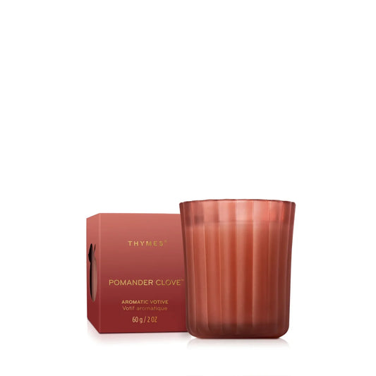 2oz Pomander Clove Boxed Votive Candle