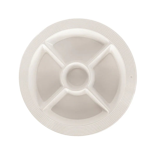 Melamine Round Divided Dish NF