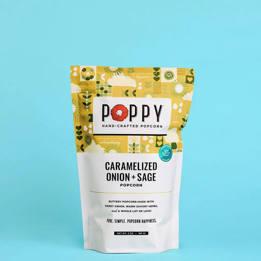 Onion + Sage Poppy Popcorn