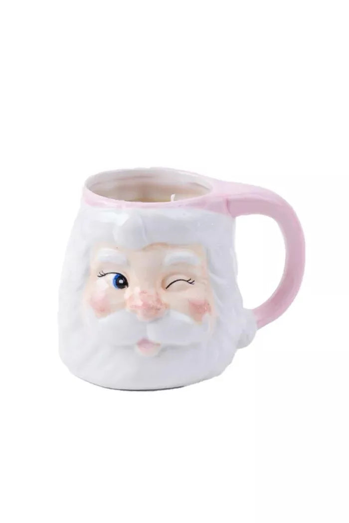 Sweet Grace Santa Mug Candle