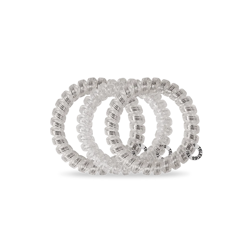 Silver Slay Large Hair Ties