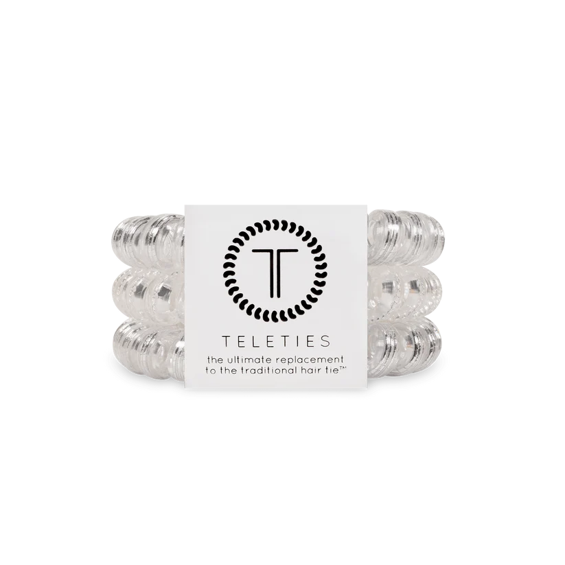 Silver Slay Large Hair Ties