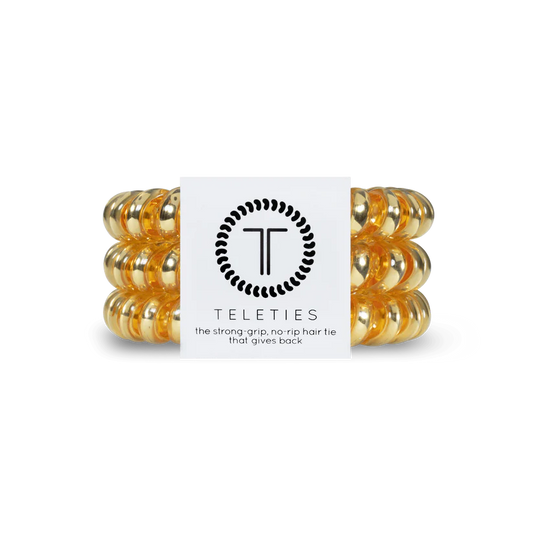 Sunset Gold Large Hair Ties