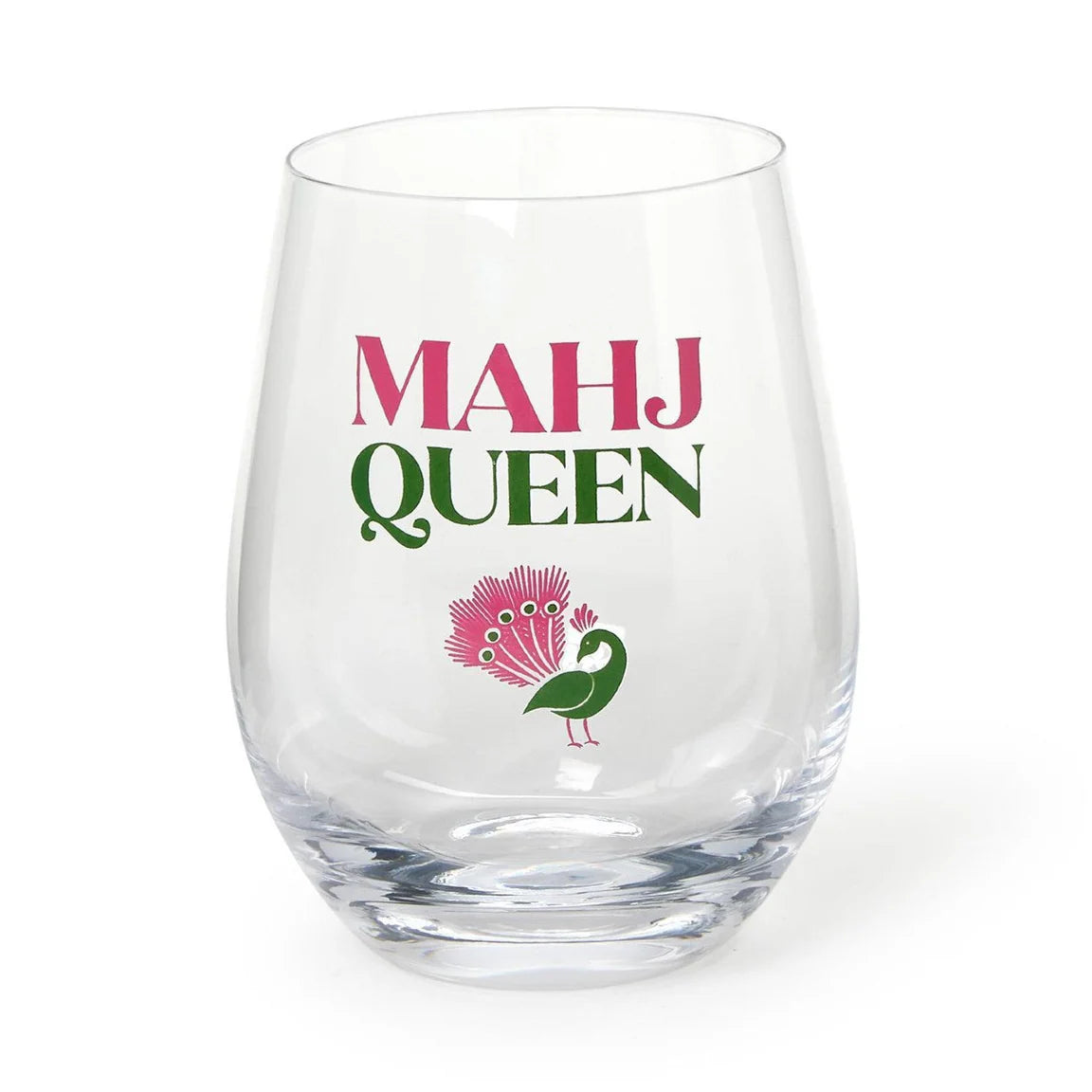 Mahj Queen Stemless Wine